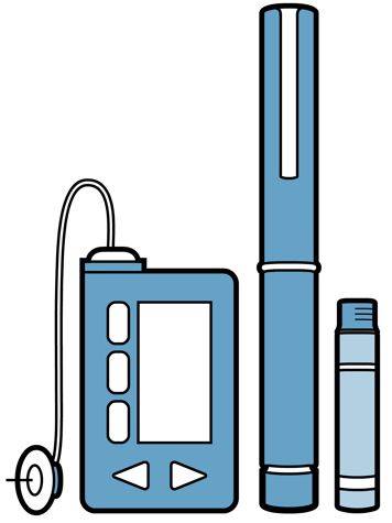 insulin cartridge illustration